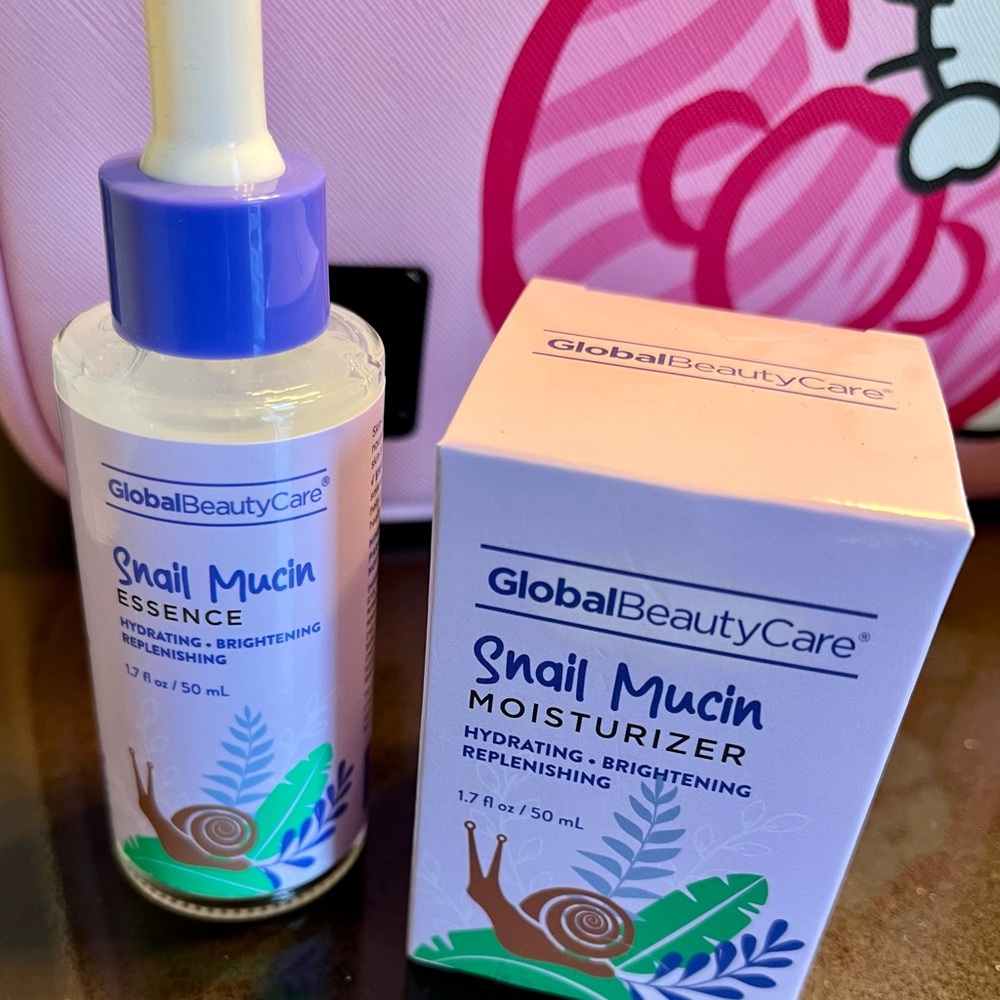 Global Beauty Care Snail Mucin Essence & Moisturizer Set